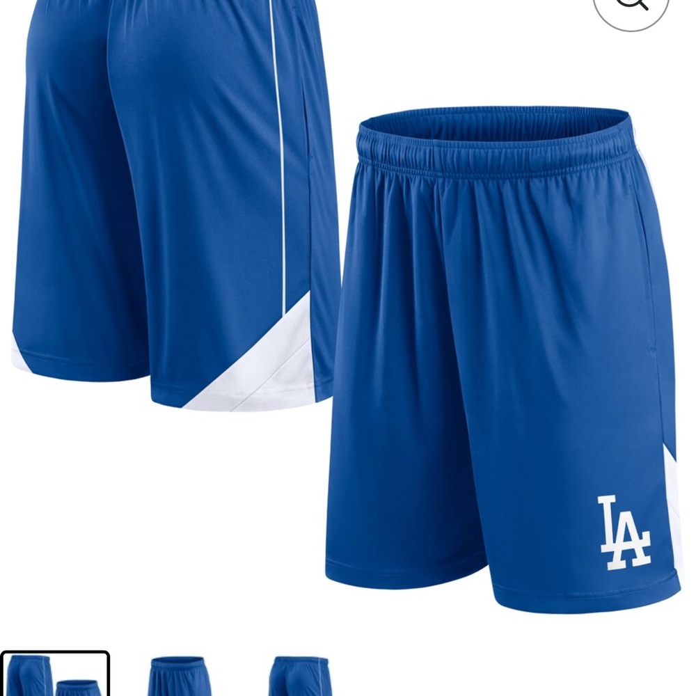 Fanatics Royal Blue LA Dodgers Athletic Shorts